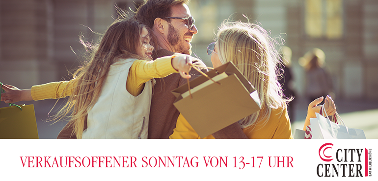 Verkaufsoffener Sonntag am 04. Mai 2025 – Frühlingszeit im City Center! 🌸🛍️